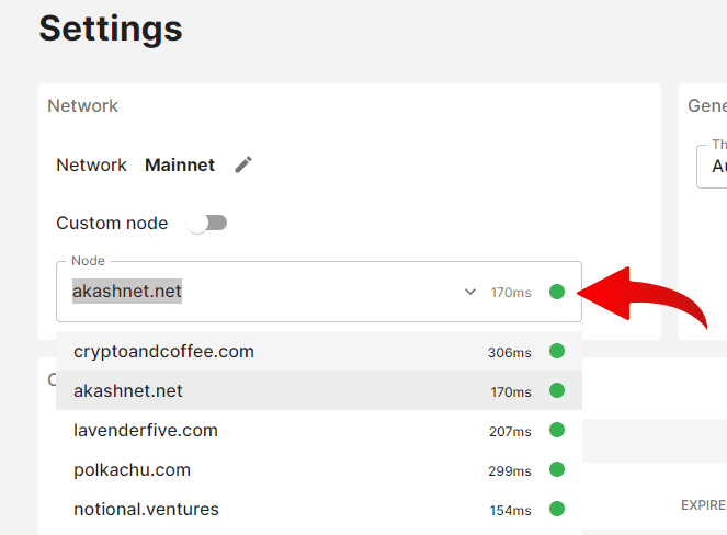 Change Node